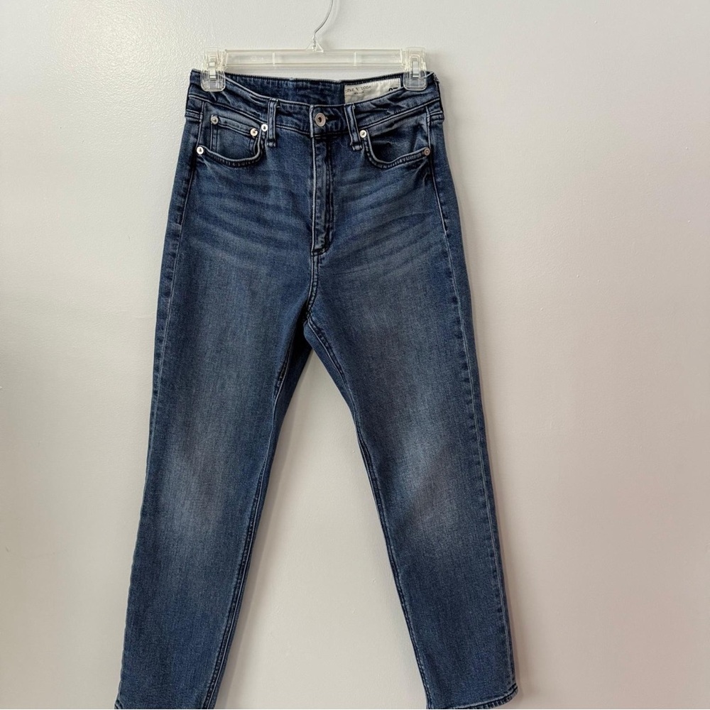 Rag & Bone Dark Blue Ankle Jeans